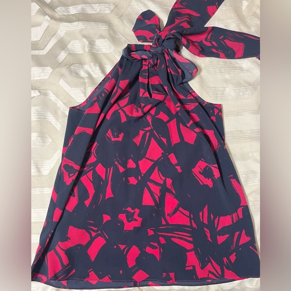 NWOT BANANA REPUBLIC Sleeveless Pattern Top, SZ M - Picture 1 of 4